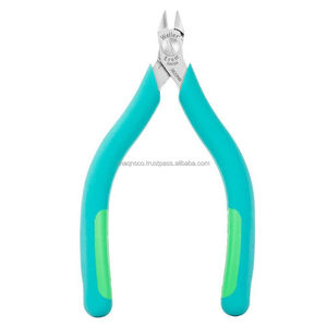 Weller Erem 5" Alicates de corte lateral de cabeza puntiaguda y aliviada 2622NB de alta calidad, seguros para ESD, de acero inoxidable, personalizados para bricolaje - Product Image 3