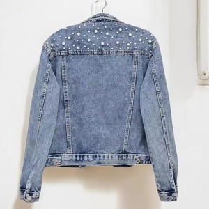 Nouvelle Collection 2026 : Blouson en Jean Décontracté pour Femme, Style Urbain Hiver, Boutons, 100% Coton, Vintage, Tailles Personnalisables, Prix Imbattable - Product Image 5