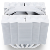 Refroidisseur CPU Thermalright SS135 BLANC, hauteur 135 mm, double tour, 6 caloducs, pour boîtier PC Mini-ITX, AMD INTEL