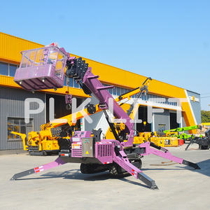 Spinnen kran 3 Tonnen Raupen kran 21M Arbeitshöhe Kletter spinnen kran für die Glas installation - Product Image 2