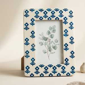 Marco de Fotos Rectangular Ligero de Resina para Mesa, 5 x 7 Pulgadas, Vertical, Decorativo, para Sala de Estar o Dormitorio - Product Image 1