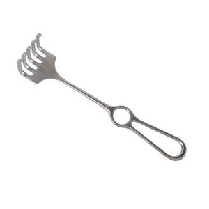 Retracteur manuel Senn Miller de qualité supérieure, en acier inoxydable allemand, fabriqué au Pakistan, 255 mm (10 pouces) de profondeur, 5 dents, pointe émoussée, profondeur 47 mm, largeur 51 mm - Product Image 1
