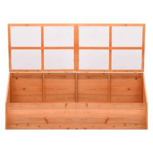 Jardín Invernadero Madera Construcción Dimensiones 70,9 "x 22,4" x 24,4" - Product Image 3