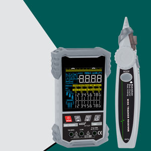 Value+ WT52F Probador de Cables de Red de Alta Precisión, Generador de Tonos BNC, Rastreador de Cables con Comprobación de Polaridad de Voltaje, Detección de Cables, DMM CAT - Product Image 1
