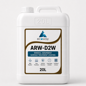 Revêtement protecteur de surface minéral à base d'eau ARW-D2W, résistant à 10 % de HCl, durable 4 ans, traitement de surface hydrophobe, 20L en vrac - Product Image 1