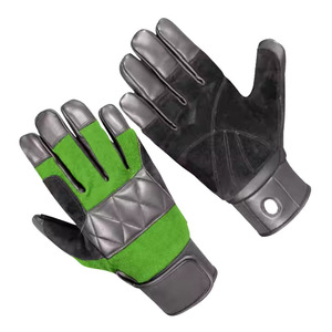 Heavy Duty Reinforced Cowhide Grain Split Leather Work Gloves Personal Protective Abrasion Resistant Hand Safety Gear - Product Image 4