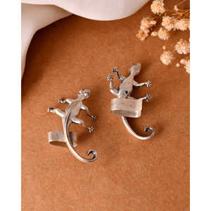 Boucles d'oreilles en argent fin Liz Meera Jaipur Brand Inde Origine Modèle MTER556 - Product Image 3