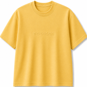 T-shirts décontractés en coton tricoté unisexe pour hommes avec logo brodé personnalisé en gros, impression par transfert thermique - Product Image 4