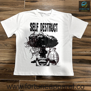 T-shirt décontracté pour homme à col rond et manches longues en Spandex/Polyester, imprimé par transfert thermique - Écologique, respirant, séchage rapide, coupe classique - Product Image 1
