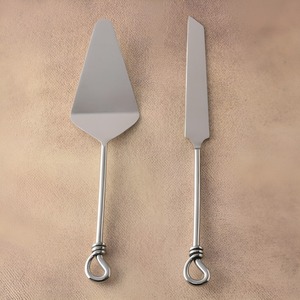 Modern Design European Style Stainless Steel Rope Binding Style Handle Serving for Wedding Party Decor - Product Image 2