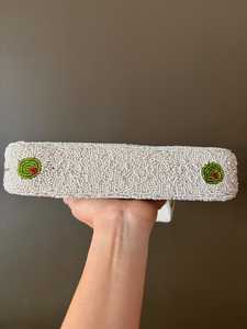 กระเป๋าถือทำมือจากอินเดีย รุ่น Uttar รุ่น Ms-wc-001  ตกแต่งด้วยลูกปัดแก้วสีสันสวยงาม  รับทำตามสั่ง ได้รับการรับรองจาก MS Handicraft - Product Image 3