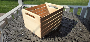 Nature Harmony Small Wooden <b>Crate</b> Eco-Friendly Storage Timeless Design Folding Rectangle Design Lightweight Jewelry Packaging - Product Image 4