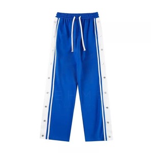 Wholesale Heavyweight Cotton Men's Sweatpants Casual Wide Leg Loose <b>Pants</b> Custom Sweatpants for Men - Product Image 5