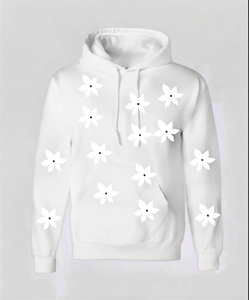 Pull à capuche d'hiver pour homme en gros - Style streetwear, couleur unie, tissu polaire, séchage rapide et respirant, avec poche avant - Product Image 3