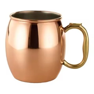 Taza de Cobre para Cócteles con Diseño Atractivo, para Servir en Restaurantes, Cocinas y Bares - Product Image 5