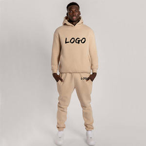 Custom Print Unisex Fleece Hoodie Jogger Set OEM Wholesale Pullover Hooded Tracksuit Private Label Sportswear - Product Image 3