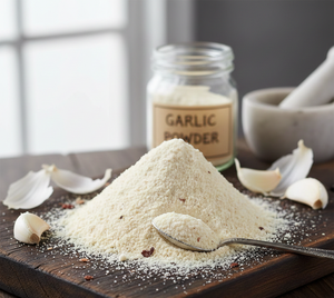 Poudre d'ail de haute qualité en vrac, fournie par le fabricant pour l'industrie des épices, la cuisine, l'assaisonnement et la transformation alimentaire, disponible à la vente - Product Image 4