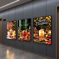 Boîtes lumineuses publicitaires LED personnalisées, panneaux lumineux extérieurs étanches, affichage publicitaire pour les devantures de magasins