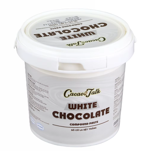 Chocolate Compuesto Personalizado al por Mayor, Ingrediente para Repostería, Pasta Líquida de Chocolate Blanco HALAL, Buen Precio, Proveedor de Exportación - Product Image 1