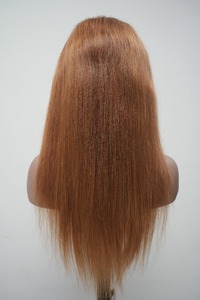 Premium Highlight Lace Frontal <b>Wig</b> Soft Human Hair, Natural Look - Product Image 4