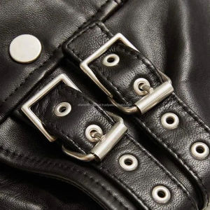 Promotion Nouveauté Automne Mode Vêtements Femme Veste en Cuir pour Femme Vestes en Cuir - Product Image 5