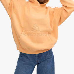 เสื้อฮู้ดน้ำหนักเบาสำหรับผู้หญิง ทรงโอเวอร์ไซส์ ระบายอากาศได้ดี สวมใส่สบาย - Product Image 6