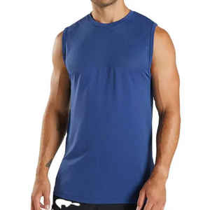 Camisetas sin Mangas para Hombre, Estilo Deportivo, Verano, Algodón, Corte Ajustado, Diseño Camuflado, Transpirable - Product Image 1