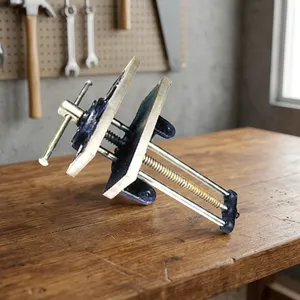 Étau robuste de 6 "à 12" Étau pour le travail du bois avec mâchoires mobiles en acier Fournisseur de machines-outils Fabricant en Inde - Product Image 2