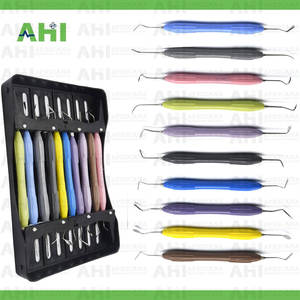 Kit de Instrumentos Manuales de Silicona para Restauración Dental con Composite, 10 Piezas con Estuche, Certificado CE, Hecho en Pakistán - Product Image 5