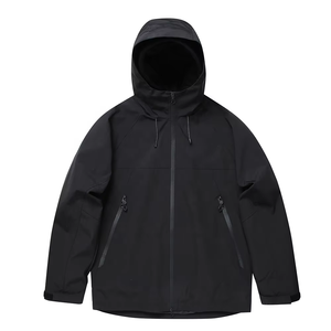 Men's Eco-Friendly Waterproof <b>Quilted</b> High Street Style Lightweight Windbreaker Jacket Full Zipper Stand Collar Polyester/Nylon - Product Image 2