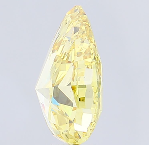 เพชร CVD ทรงลูกแพร์ น้ำหนัก 12.13 กะรัต สีเหลืองแฟนซีสดใส ความสะอาดระดับ VS2 ได้รับการรับรองจาก IGI รหัส LG 627483872 จาก ROYAL GEMS สำหรับทำเครื่องประดับ - Product Image 4