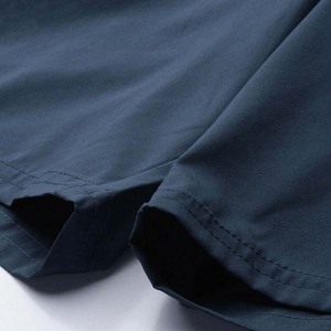 Shorts de sport pour homme bleu marine à séchage rapide avec poches, taille élastique, longueur mi-cuisse, tenue décontractée - Product Image 6