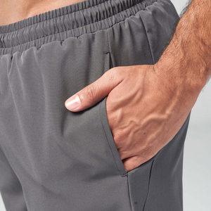Shorts de golf décontractés pour hommes en polyester et coton, couleur unie, personnalisables avec logo, séchage rapide, évacuation de l'humidité, modèle 2026 - Product Image 3