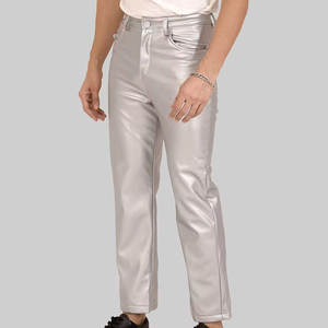 Pantalones de Cuero Casuales para Hombre de Alta Calidad, Suaves, Duraderos, Cómodos, con un Diseño Elegante, Perfectos para la Oficina y Fiestas - Product Image 1