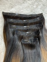 100% Extensions de cheveux vietnamiens vierges Double Drawn Salon-Quality Lace Clip Ins Loose Deep Natural Wave Curl Italian Curl