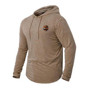 Sudaderas con capucha para hombre, tela elástica flexible, ideal para sesiones de gimnasio, entrenamientos y actividades al aire libre. - Product Image 2