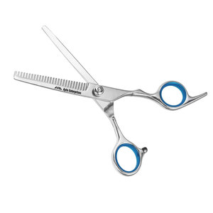 Juego de Tijeras Profesionales de Acero Inoxidable para Cortar el Cabello, Tijeras de Precisión para Cortar y Entresacar Cabello para Barbería y Peluquería - Product Image 5