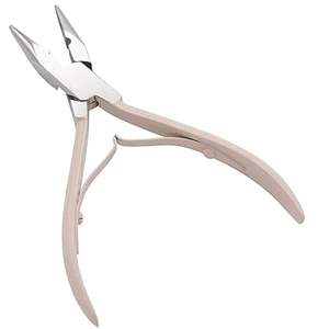 Premium Quality <b>Cheap</b> Price Stainless Steel Special Offer Plier For Hair Extensions With Hook Needle <b>Wigs</b> Special Tools - Product Image 2