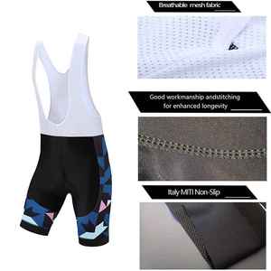 Ensemble de maillots de cyclisme unisexes pour adultes de haute qualité, vêtements de sport confortables et respirants, 100% polyester avec logo et designs personnalisés - Product Image 6