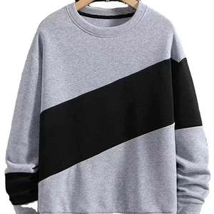 เสื้อสเวตเชิ้ตคอกลมแฟชั่นสำหรับผู้ชาย เสื้อสปอร์ตลำลองสำหรับฤดูใบไม้ผลิและฤดูหนาว สไตล์แฟชั่นสำหรับผู้ใหญ่ เสื้อสเวตเชิ้ตผู้ชาย - Product Image 3