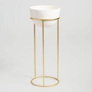 <b>Large</b> Outdoor Planters, Garden <b>Pots</b> & Flower <b>Pots</b> & Planters, Metal Planter Stands & Plant Containers for Beautiful Home Decor - Product Image 3