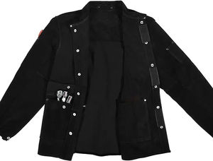 Veste de soudeur en cuir pour homme, plusieurs couleurs, différents styles, qualité supérieure - Product Image 5