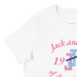 T-shirt blanc décontracté pour femme avec lettres graphiques roses, col rond, en coton doux, manches courtes, vêtement de mode décontracté - Product Image 4
