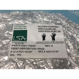 Anillo de Depósito AMAT 0021-70220, 8" SNNF, ESC - Equipo y Piezas de Semiconductores de Confianza de Global Legacy - Product Image 3