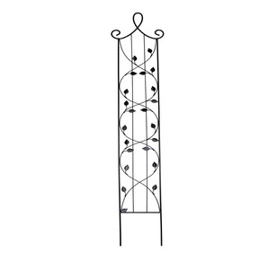 Handcrafted Decorative <b>Garden</b> <b>Trellis</b> <b>with</b> <b>Leaf</b> Pattern for Backyard and Patio Enhancement - Product Image 1