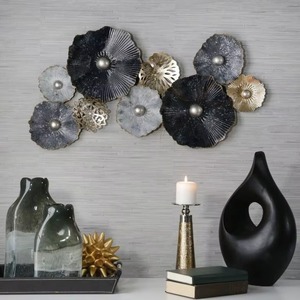 High Quality Home Decor Handmade Abstract Wall Hanging <b>Art</b> Unique Metal Wall Decoration From Indian Exporter - Product Image 6