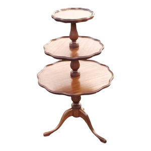 Fancy Stylish Designer Gold Plated Premium Quality Metal Made Leaves Designer Home Hotel Table Centerpiece Luxury <b>Cake</b> <b>Stand</b> - Product Image 4