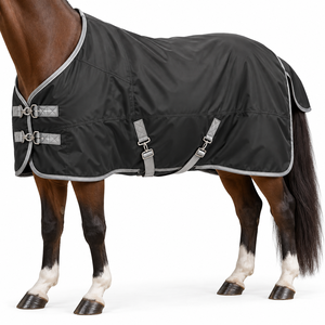 2026 Horse Rug Equipment Equestrian Wholesale <b>Blanket</b> with <b>Waterproof</b> Fleece Cotton Filling OEM Service Pakistan - Product Image 5