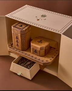 Juego de Mubkhar Árabe Hecho a Mano en India, Caja de Madera Ecológica, Porta Incienso Religioso, Quemador de Bakhoor, Diseño de Moda - Product Image 3