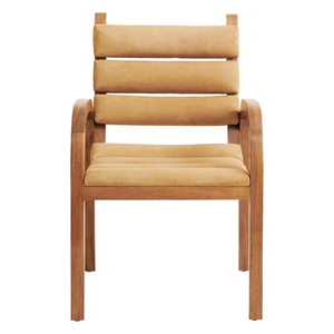 Durable Solid Wood Outdoor Dining Chair With Teak Wooden Frame Material and Wooden <b>Seat</b> for Garden Furniture - Product Image 1